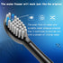 Toothbrush Replacement Heads, 6 Pcs Compatible with Waterpik Sonic Fusion SF01 SF02 / Sonic Fusion 2.0 SF03 SF04, Black