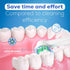 Replacement Toothbrush Heads Compatible with OralB Braun, Pack of 4, Precision Refills for Electric Brush