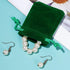 Nydotd 100pcs 2 X 2.8 inch Velvet Cloth Jewelry Pouches, Drawstring Bags for Christmas Candy Gift Bag Pouch, Mixed Color