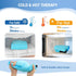 Comfytemp Large Ankle Foot Ice Pack Wrap for Plantar Fasciitis Relief, Approved for FSA HSA, Ankle Brace for Sprained