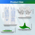 Reflexology Socks with Tools and Gloves Set, Unisex Acupuncture Socks Kit for Foot Massage
