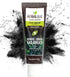 Charcoal Toothpaste - Natural Whitening with Coconut Shell Powder, Fluoride-Free, Gentle Effective, 3.52oz - Black