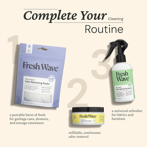 Fresh Wave Odor Eliminator Spray & Air Freshener, 8 fl. oz., Made with Natural Ingredients