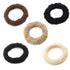 No Damage Soft Polyester Hair Ties, No Tug Scrunchies Hair Bands with Strong Elasticity