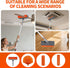 MNWHUC 72 Ceiling Fan Cleaner Duster with Extendable Long Handle Cleaning Duster Kit, Reusable Chenille & Microfiber