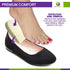 4 Pairs Foam Heel Cushion Pad 1/2" Non Adhesive - Foot Pain Relief