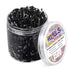 HOYOLS Black Elastic Hair Ties Rubber Bands, Mini Polyband Soft Ponytail Holder for Kids, 1500 Pack