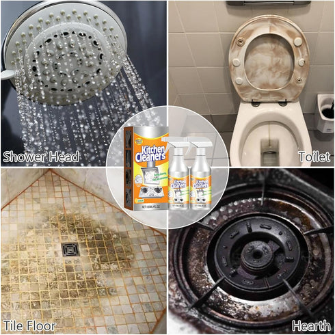 Holyarm etc2PCS Kitchen Foam Cleaner,Stubborn Stains Cleaner,Powerful Clean Kitchen Oil Stains,All Purpose Cleaner