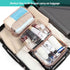 PACKISM TSA Approved Toiletry Bag - Clear Waterproof Makeup Bag, Travel Cosmetic Bag for Women, 3 Pack Carry on