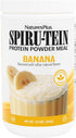 NaturesPlus SPIRU-TEIN Shake | Banana Flavor | 1.2 lbs Spirulina Protein Powder - Vegetarian, Gluten-Free, 16 Servings