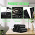 Small Trash Bags, 100 Counts, Black, Thicken Value Pack, 4 Gallon Trash Bags for Bathroom Kitchen