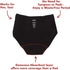 The Period Company Organic Cotton High Waisted Absorbent Period Underwear for Women High Flow Menstrual Underwear