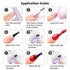 RARJSM Reflective Glitter Gel Polish - Light Purple Sparkle Nail Art Varnish for Salon Home DIY U V L E D Cure Required