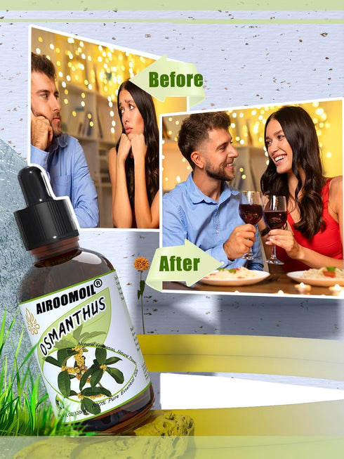 Osmanthus Essential Oil - Floral Aromatherapy Large Bottle Oils Spray for Laundry Diffusers, 4 Fl Oz