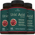 Sunergetic Premium Uric Acid Support Supplement with Tart Cherry, Chanca Piedra, Celery Extract & Turmeric - 60 Capsules