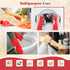 Rubber Cleaning Gloves for Dishwashing, 6 Pairs Kitchen Gloves for Washing Dishes, Reusable Household Gloves