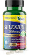 America Medic & Science Selenium 200 mcg, Pure Dietary Supplement for Immune Support, 60 Tablets