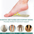Welnove Arch Support Inserts for Plantar Fasciitis - Self Adhesive Gel Arch Supports for Flat Feet and Foot Pain Relief