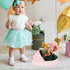 HOOWIFFY Packaging Cradle Bouquet Box Pink Flower Wrapping Box Fresh Florist Bouquet for Shower and Monthly Celebration
