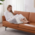 Knee Wedge Pillow, Memory Foam Leg Pillow for Sleeping, Triangle Pillow Wedge for Knee Support, Leg Elevation, Back