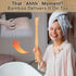 Renook 2PCS Wooden Bamboo Back Scratcher, 17" Natural Handmade Back-Scratchers for Men and Women, Upgraded Long Handle