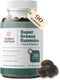 Mother Nutrient Super Greens Gummies for Women - with Prebiotics & Probiotics, 30 Powerful Greens Superfoods - 90
