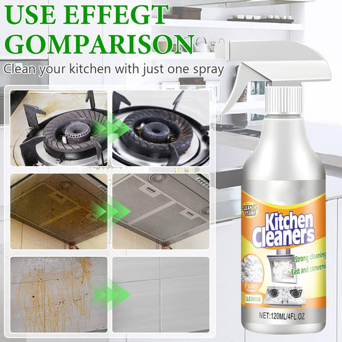 Holyarm etc2PCS Kitchen Foam Cleaner,Stubborn Stains Cleaner,Powerful Clean Kitchen Oil Stains,All Purpose Cleaner