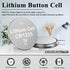 PKCELL CR1225 3V Lithium Button Battery for Thermometer (5 Counts)