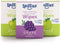 Baby Teeth Wipes - Apple & Grape Flavor Variety, Xylitol-Enriched, 20 Count (Pack of 3)