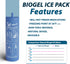 4ALLFAMILY Nomad Insulin Cooler Travel Case, TSA Approved - Medical Cooler for Travel with Biogel Ice Pack for 1-3