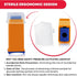 Ever Ready First Aid Safety Pressure Activated Lancets, Sterile Push Lancets for Blood Sugar Testing