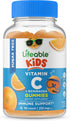 Lifeable Sugar Free Vitamin C for Kids, 250 mg, 90 Gummies, with Echinacea for Immune Support