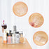 Clear Makeup Tray Holder Organizer, Small Cosmetic Display Case for Vanity Bathroom Countertop - Clear