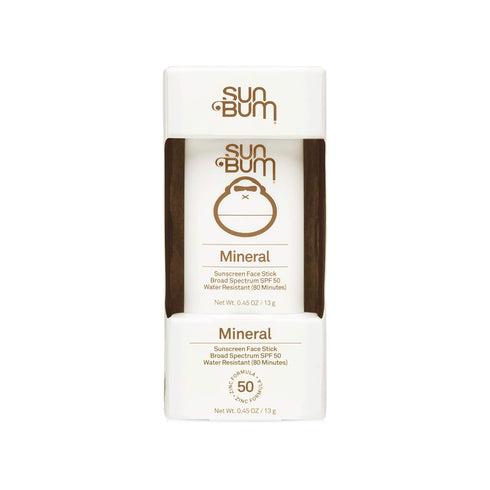 Sun Bum Mineral SPF 50 Sunscreen Face Stick - Vegan, Broad Spectrum Natural Sunscreen .45 oz