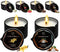LCZLUMIPRO Massage Candle Set, 6 Pack Low Temperature Soy Wax Candles that Melt
