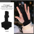 TOPPERFUN Steel Board Finger Splint Brace with Breathable Wrist Wrap Support for Adults, Universal Five-finger