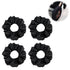 4 Pack Baby Stroller Wheel Cover Black Wheelchair Wheel Tire Protector for