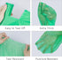 PetsHome 6 Gallon Trash Bags, 120 Count, Extra Thick, Leak Proof Rubbish Bags for Home Office Trash Can, Green
