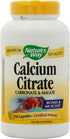 Nature's Way Calcium Citrate, 500 mg Calcium per 2-Capsule Serving, for Bone Health & Muscle Function*, Blend of Citrate, Carbonate & Malate, Gluten Free, 250 Capsules (Packaging May Vary)