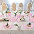 175 Pcs Pink Paper Plates and Napkins - 25 Guest Light Pink Party Supplies for Baby Shower & Birthday