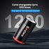 Rechargeable C Batteries with USB-C Charging Cable, 1.5v Lithium LR14 C Size Battery 5000mWh, 2 Pack