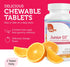 Zahler Junior D3 Vitamins 1000 IU for Kids, Kosher Orange Flavor, 120 Count