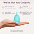 Set 12 (2 EcoBlossom Reusable Menstrual Cup - The Most Reliable Medical Grade Silicone Period Cups - Comfortably use