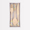 Meri Meri Elegant Wooden Cutlery Set (Pack of 24), Made from Birch