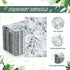 zjdbset 100Pcs Disposable Greenery Guest Napkins Paper Disposable Hand Towels Green Leaves Decorative Paper Dinner Hand