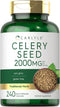 Carlyle Celery Seed Extract Capsules, 2000mg, 240 Count, Traditional Herb Supplement, Non-GMO, Gluten Free