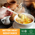 100% Compostable Disposable Spoons - 150pcs Heavy Duty Eco-Friendly Cutlery, Ivory White