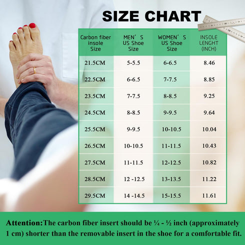 Carbon Fiber Insole, Morton's Extension Orthotic, 1 Pair Rigid Orthotic Shoe Insert for Pain Relief Recovery