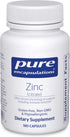 Pure Encapsulations Zinc (Citrate) - Highly Absorbable Mineral Supplement for Immune System, 180 Vegan Capsules