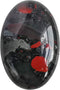 Natural Africa Bloodstone Oval Palm Pocket Healing Crystal, Energy Stone for Therapy and Chakra Balancing